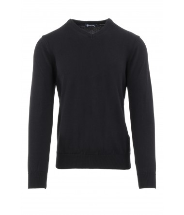 Sweter męski czarny 810684